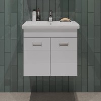 Тумба под раковину Orange Таис 60, белый глянец