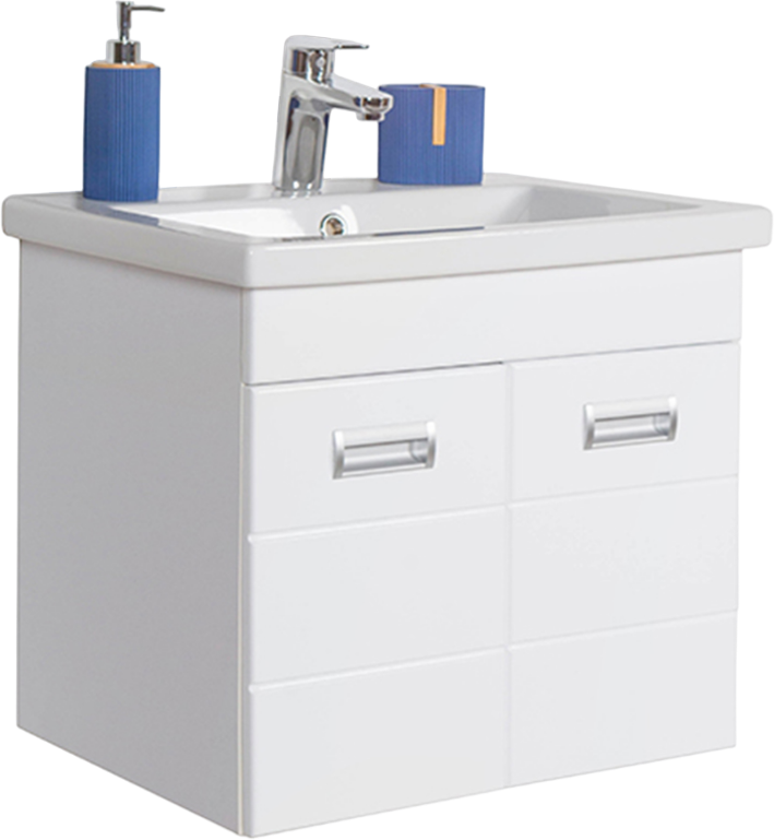 Тумба под раковину Orange Таис 60, белый глянец