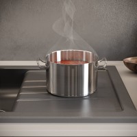 Мойка кухонная Domaci Сиена 54100-112 антрацит Мойка кухонная Domaci Сиена 54100-112 антрацит