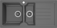 Мойка кухонная Domaci Сиена 54100-112 антрацит Мойка кухонная Domaci Сиена 54100-112 антрацит