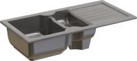 Мойка кухонная Domaci Сиена 54100-112 антрацит Мойка кухонная Domaci Сиена 54100-112 антрацит