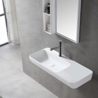 Смеситель для раковины Vincea Groove VBF-4G1GM вороненая сталь Смеситель для раковины Vincea Groove VBF-4G1GM вороненая сталь