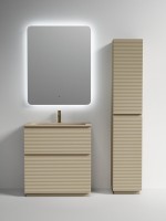 Тумба с раковиной Sancos Folk Floor 80 напольная, капучино, раковина CN7012MC