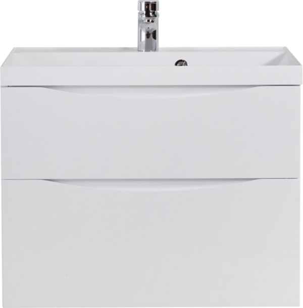 Тумба под раковину BelBagno Marino H60 bianco lucido, 80 см