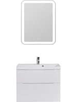 Тумба под раковину BelBagno Marino H60 bianco lucido, 80 см