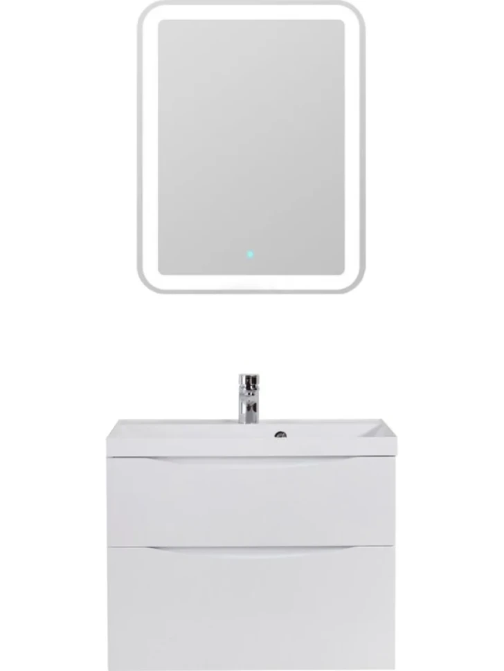 Тумба под раковину BelBagno Marino H60 bianco lucido, 80 см