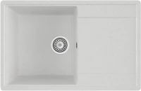 Мойка кухонная Domaci Палермо PR-735-001 белая Мойка кухонная Domaci Палермо PR-735-001 белая