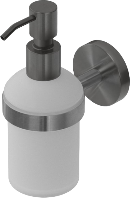 Дозатор Cezares Relax SOIS-V-GM оружейная сталь