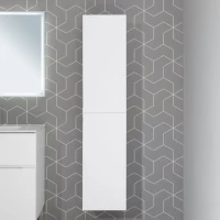Шкаф пенал для ванной Aquanet Алвита new 35 белый матовый