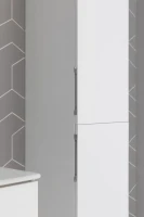 Шкаф пенал для ванной Aquanet Алвита new 35 белый матовый