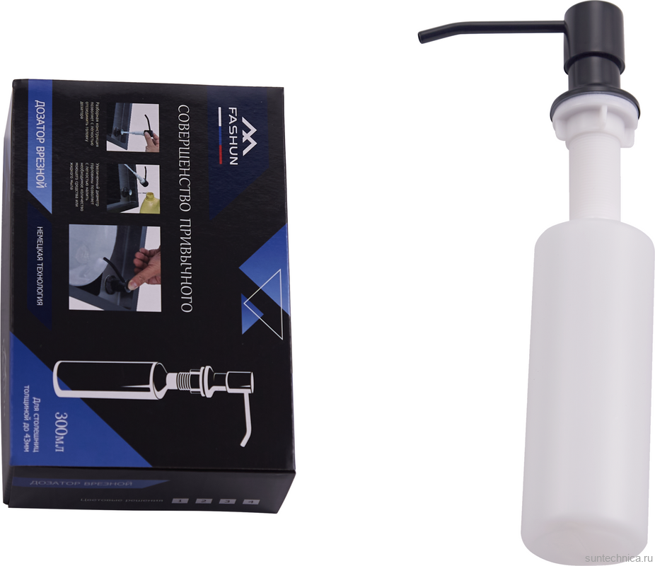 Дозатор для кухонной мойки Fashun A403-17 графит