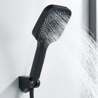 Смеситель с длинным изливом для ванны Shevanik S9622H черный