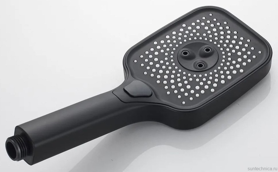 Смеситель с длинным изливом для ванны Shevanik S9622H черный