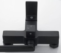 Смеситель с длинным изливом для ванны Shevanik S9622H черный