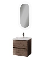 Мебель для ванной комнаты Teymi Laina 50 темный дуб