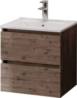 Мебель для ванной комнаты Teymi Laina 50 темный дуб