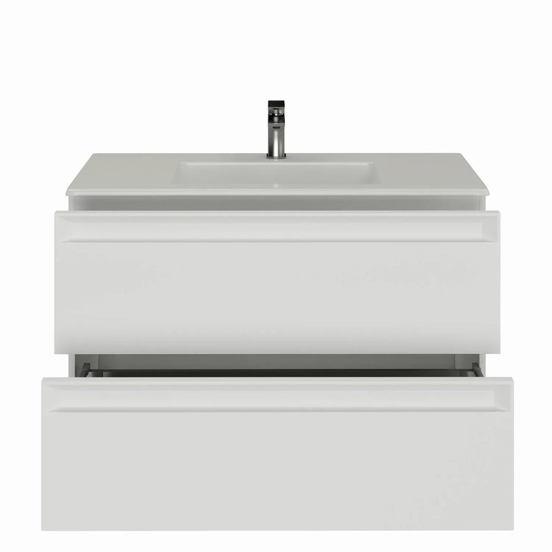 Тумба под раковину без столешницы Allen Brau Eclipse 2.0 100 матовый белый