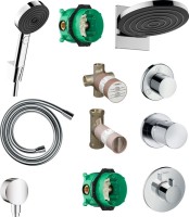 Душевой комплект Hansgrohe Pulsify Pulsify 24150000 + 24302000 + 26453000 + 15972000 + 15932000 + 15756000