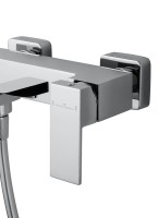 Смеситель для ванны с душем Wonzon & Woghand Cube WW-88639016-CR хром Смеситель для ванны с душем Wonzon & Woghand Cube WW-88639016-CR хром