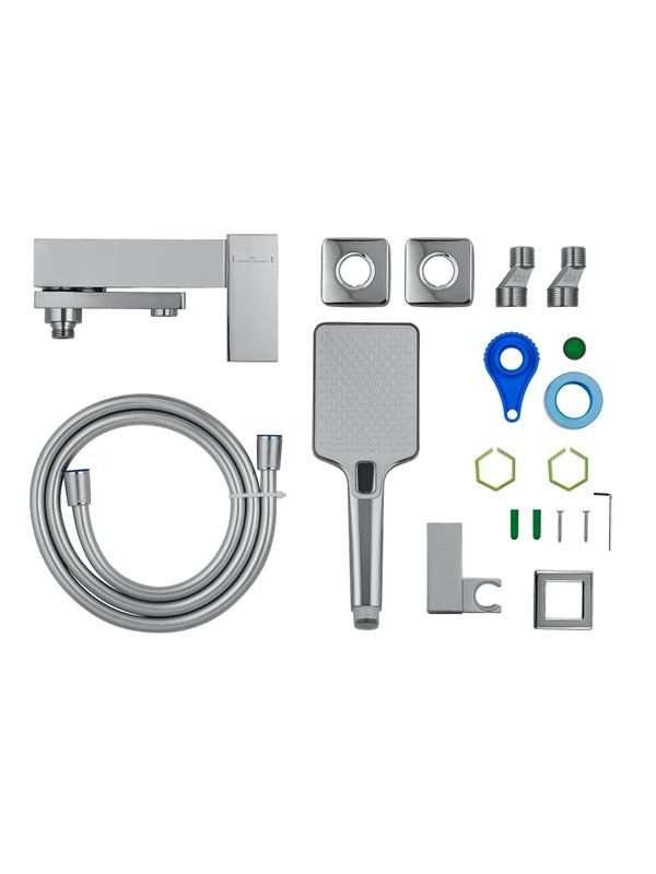 Смеситель для ванны с душем Wonzon & Woghand Cube WW-88639016-CR хром