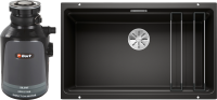 Комплект Мойка Blanco Etagon 700-U черная + Измельчитель Bort Alligator Комплект Мойка Blanco Etagon 700-U черная + Измельчитель Bort Alligator
