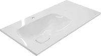Тумба с раковиной Misty Купер 90 L с бельевой корзиной Тумба с раковиной Misty Купер 90 L с бельевой корзиной