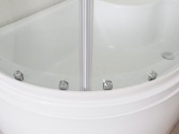 Душевой уголок Royal Bath BK RB 8120BK-T-R