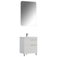 Тумба под раковину без столешницы Corozo Теона Z2 70 белая