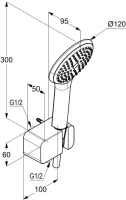 Душевой гарнитур Kludi Freshline 1S 6787091-00