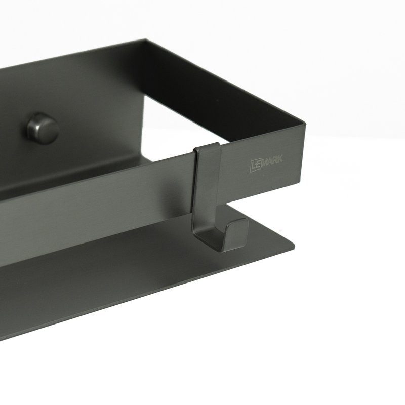Полка Lemark SHELF LINE 9776054 графит