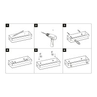 Полка Lemark SHELF LINE 9776054 графит