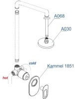 Душевой комплект Wasserkraft A12830