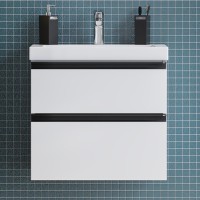 Тумба с раковиной Roca Domi 60 белый глянец Тумба с раковиной Roca Domi 60 белый глянец