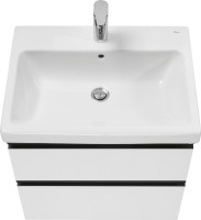 Тумба с раковиной Roca Domi 60 белый глянец Тумба с раковиной Roca Domi 60 белый глянец