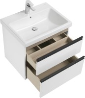 Тумба с раковиной Roca Domi 60 белый глянец Тумба с раковиной Roca Domi 60 белый глянец