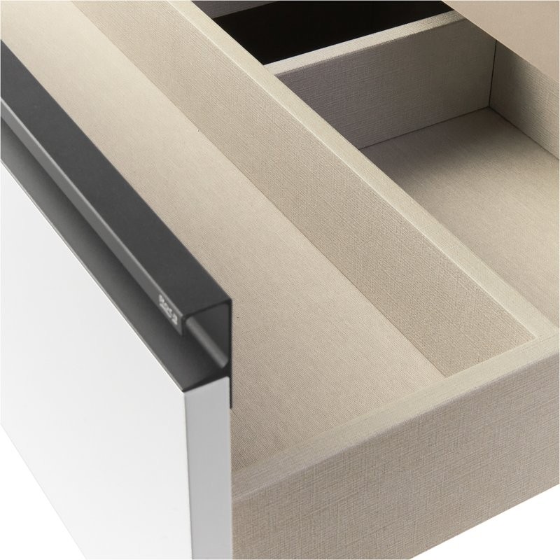 Тумба с раковиной Roca Domi 60 белый глянец