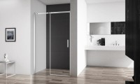 Душевая дверь в нишу BelBagno Acqua BF-1-110-C-Cr стекло прозрачное