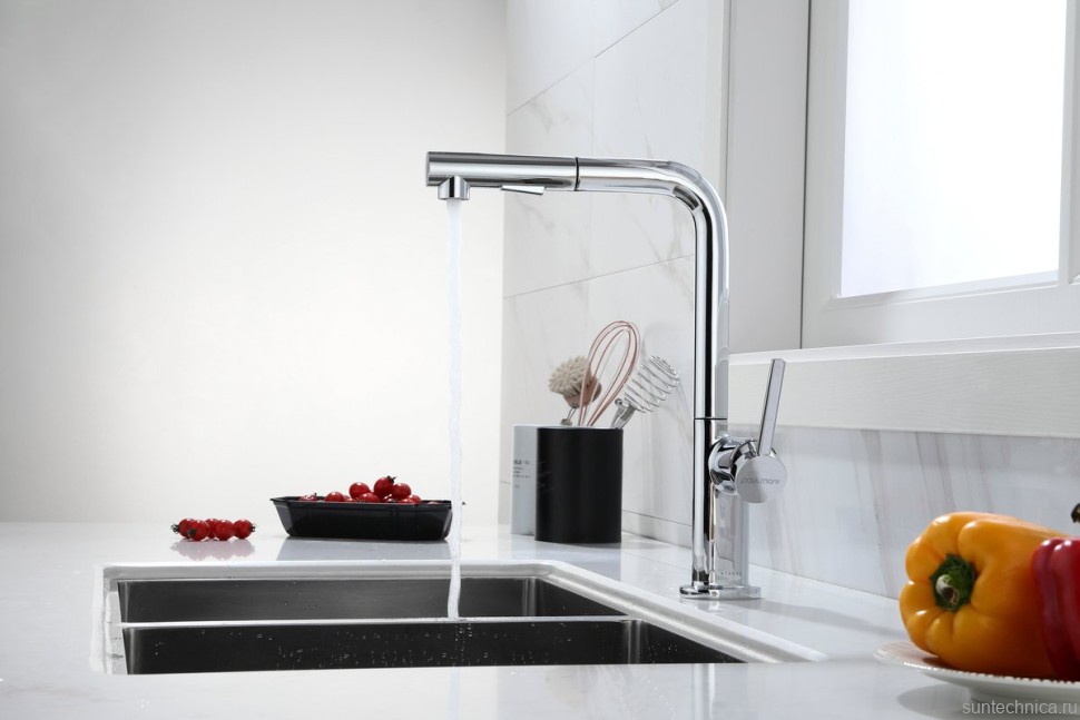 Смеситель для кухни Paulmark Neo Ne214419-CR, хром