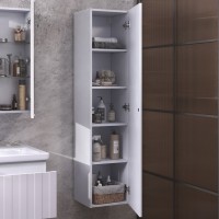 Шкаф-пенал для ванной Vigo Finlay 40 белый Шкаф-пенал для ванной Vigo Finlay 40 белый