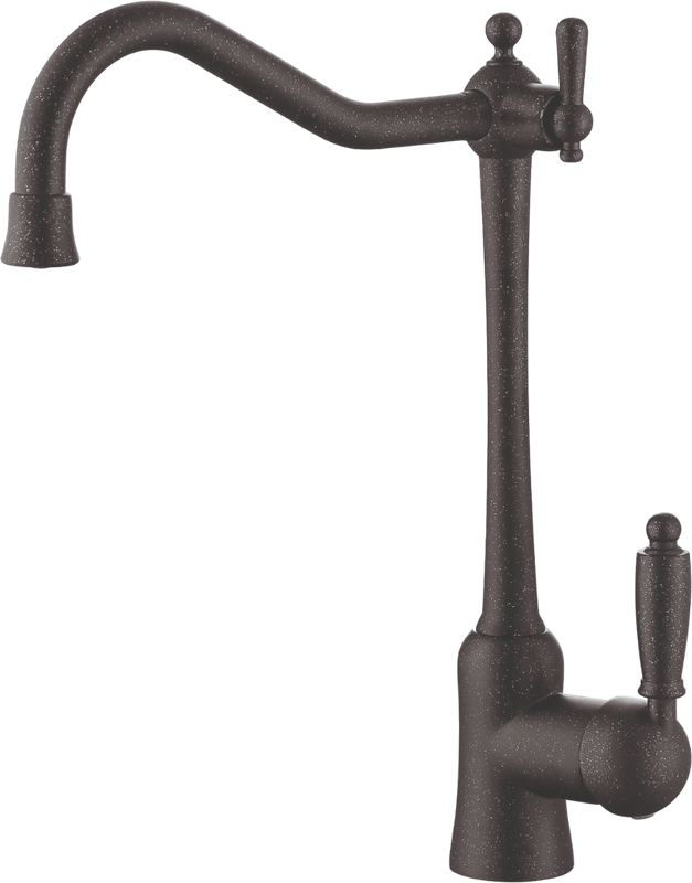 Смеситель для кухни Kaiser Vincent 31944-2 черный мрамор