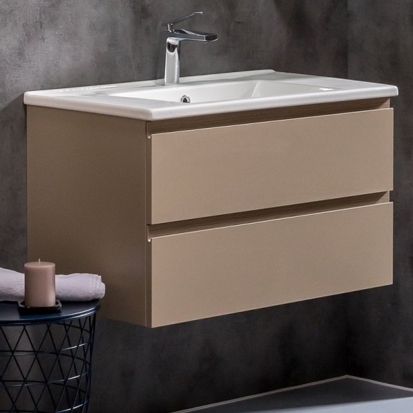 Тумба с раковиной Armadi Art Capolda 85 latte