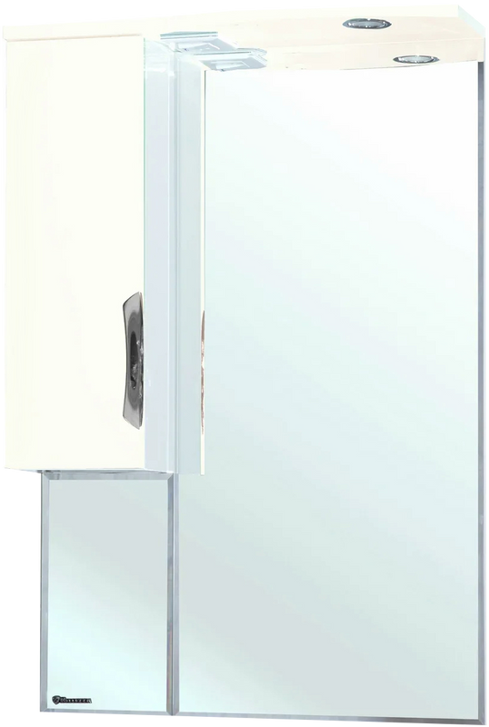 Зеркало Bellezza Лагуна L 65 белый