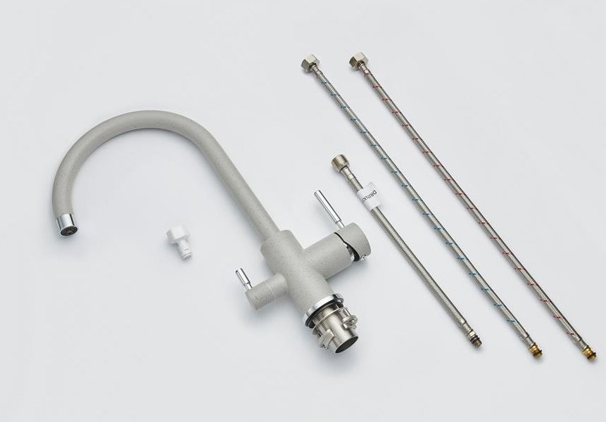 Смеситель для кухни Emar Quartz 3007 барит