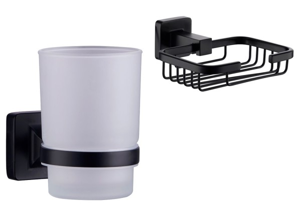 Набор Мыльница Fashun A26 A2602-1-7 + Стакан A26-7 A2606-7