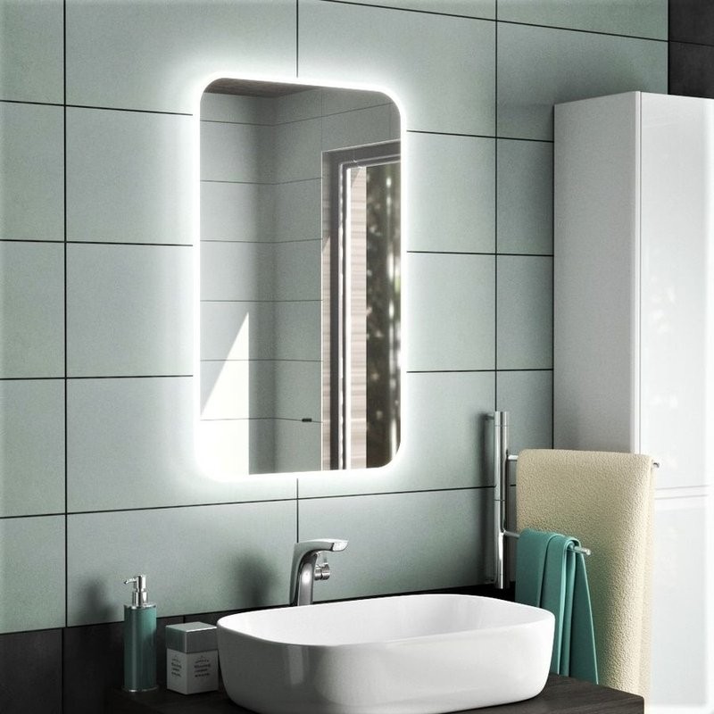 Зеркало в ванную с подсветкой Teymi Solli 40х70 LED сенсор на взмах T20201IR