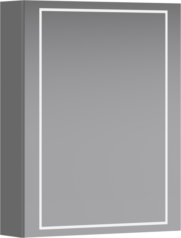 Зеркало-шкаф Aqwella Simplex 55 с подсветкой