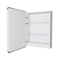 Зеркальный шкаф MIXLINE "ВИКТОРИЯ" 600*800 (ШВ) левый, сенсорный выкл, светодиодная подсветка