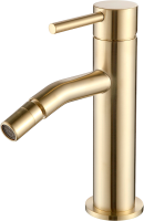 Смеситель для биде AQUAme Siena AQM6216BG шлифованное золото