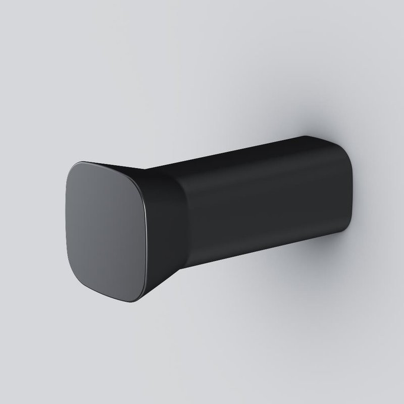 Крючок AM.PM Func A8F36122 матовый черный, на шурупах