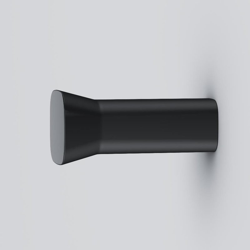 Крючок AM.PM Func A8F36122 матовый черный, на шурупах